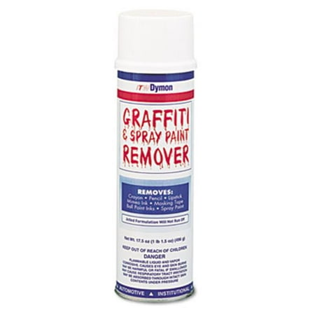 ITW Dymon 07820 Graffiti/Paint Remover- Jelled Formula- 20 oz. Aerosol