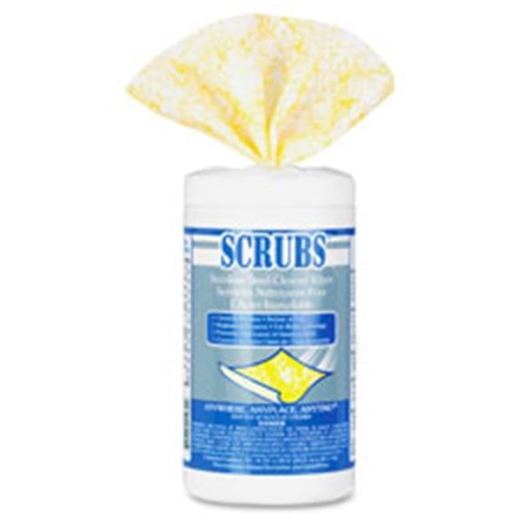 ITW Dymon ITW91930CT Scrubs Stainless Steel Cleaner Wipes- 6 Per Carton
