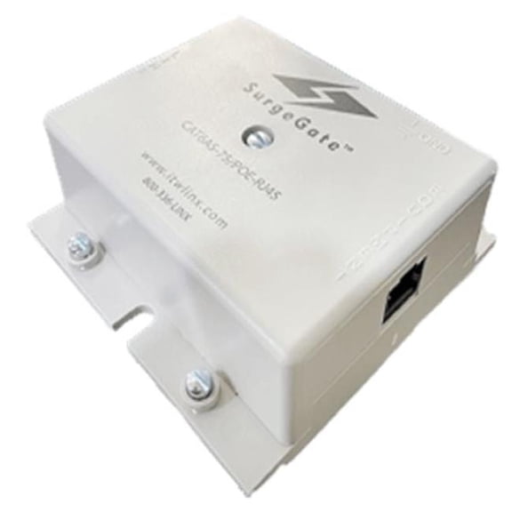 ITW Linx CAT6AS-75/POE-RJ45 10 Gb Rated Protects 4 Pair Cat6a Rated Cable 75v Clamping Rj45 In / Rj45 Out Shielded Termination