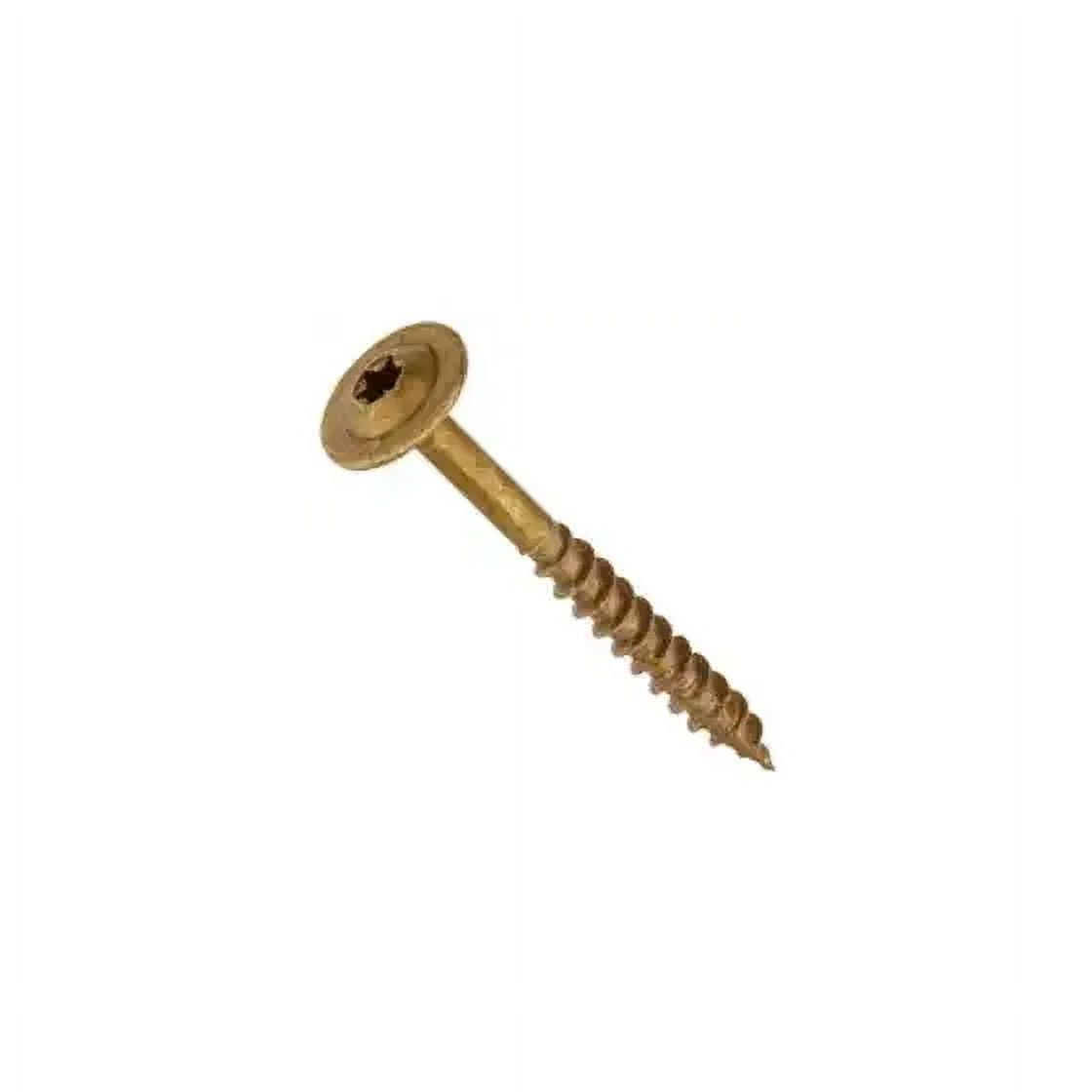 GRK R4 #8 X 1-1/4" Multi-Purpose Wood Screws - 1300 Count, Climatek Coated, Torx Drive