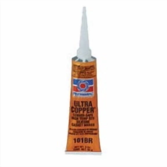ITW Global Brands Permatex Ultra Copper High-Temp RTV Silicone Gasket - Pack of 6 Case Quantity Pack