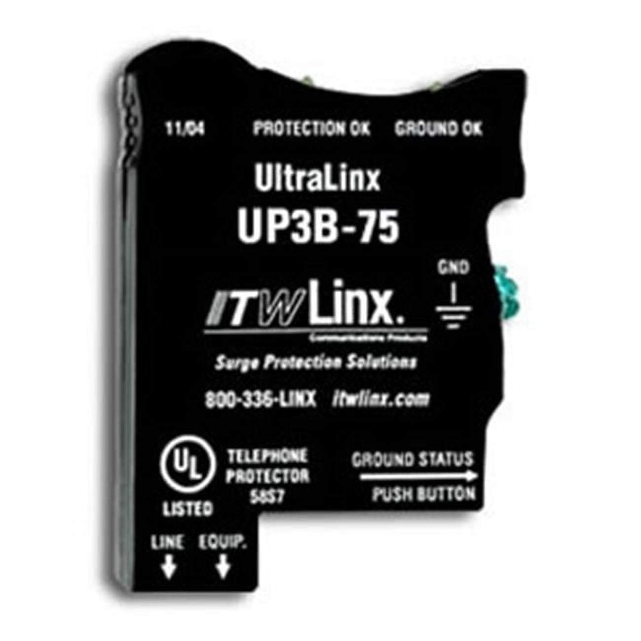 ITWLinx UltraLinx UP3B-75 Surge Suppressor - Fax/Modem - Walmart ...