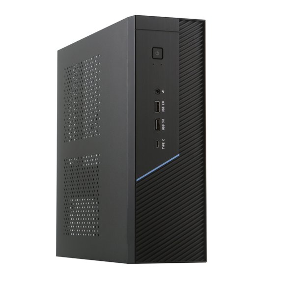 ITX Computer Case Desktop Case Industrial Control HTPC Cabinet Vertical Horizontal Placement Accessories