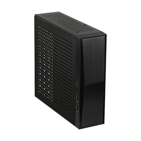 ITX Gaming Computer Case FH05 Mini Desktop Case Home Theater HTPC Small--