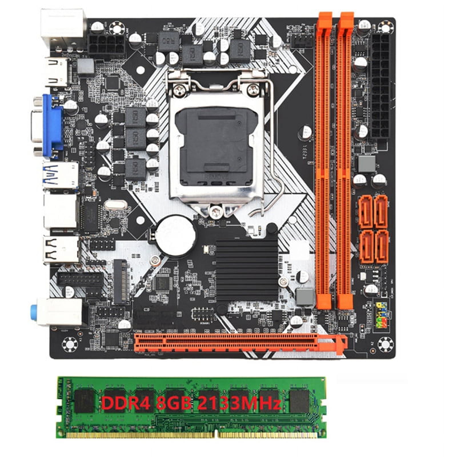 ITX H110 Computer Motherboard with 8G 2133Mhz DDR4 RAM LGA1151