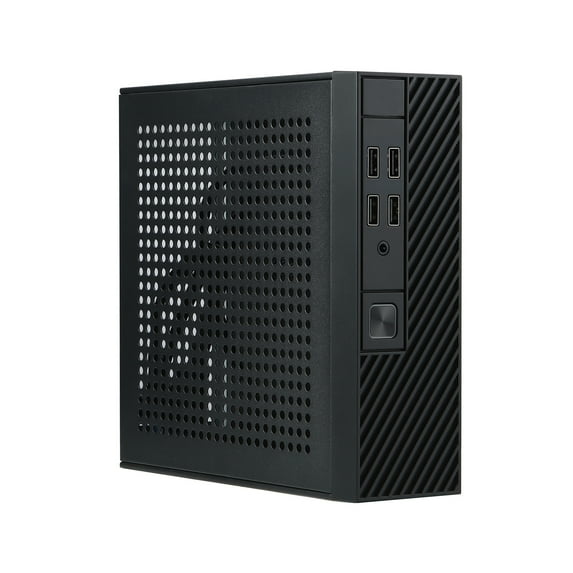 ITX HTPC Desktop Computer Chassis HTPC Case Frame Heat Dissipation HTPC Case for Home Video Computer