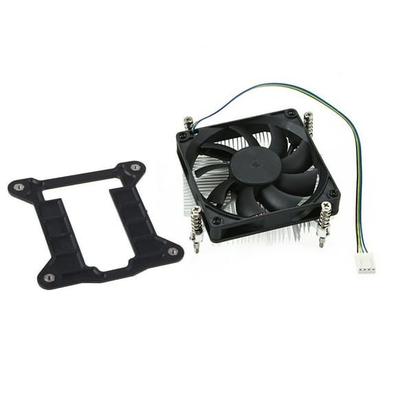ITX chassis ultra-thin CPU Radiator 27mm Height CPU Cooler CPU 4Pin PWM Fan Air Cooling for ITX for Case
