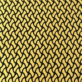 ITY Fabric Braid (14-5) Print Polyester Lycra Knit Jersey 2 Way Spandex Stretch 58" Wide