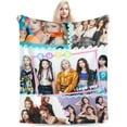 thumbnail image 1 of ITZY Blanket Soft and Comfortable Warm Fleece Throw Blankets Carpet Rug Decoration Gift for Decor Room Dormitory Picnic Yoga Sofa Camping Travel All Season, 1 of 6