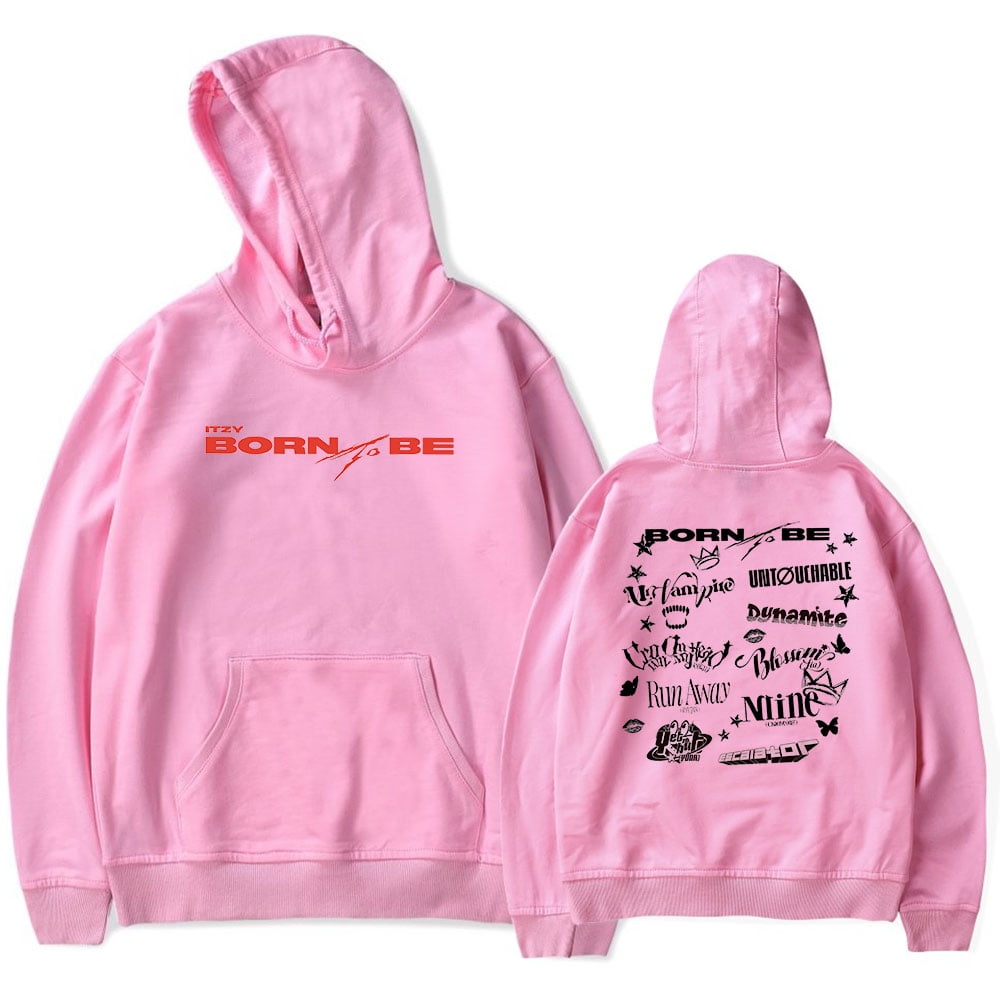 ITZY Kpop Merch Long Sleeve Hoodie For Women/Men Unisex Sweatshirt
