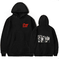 thumbnail image 1 of ITZY Merch Hoodie Trendy And Fashionable Hooded Sweatshirt With Cool Printed Logo Black Sweatshirt, 1 of 2