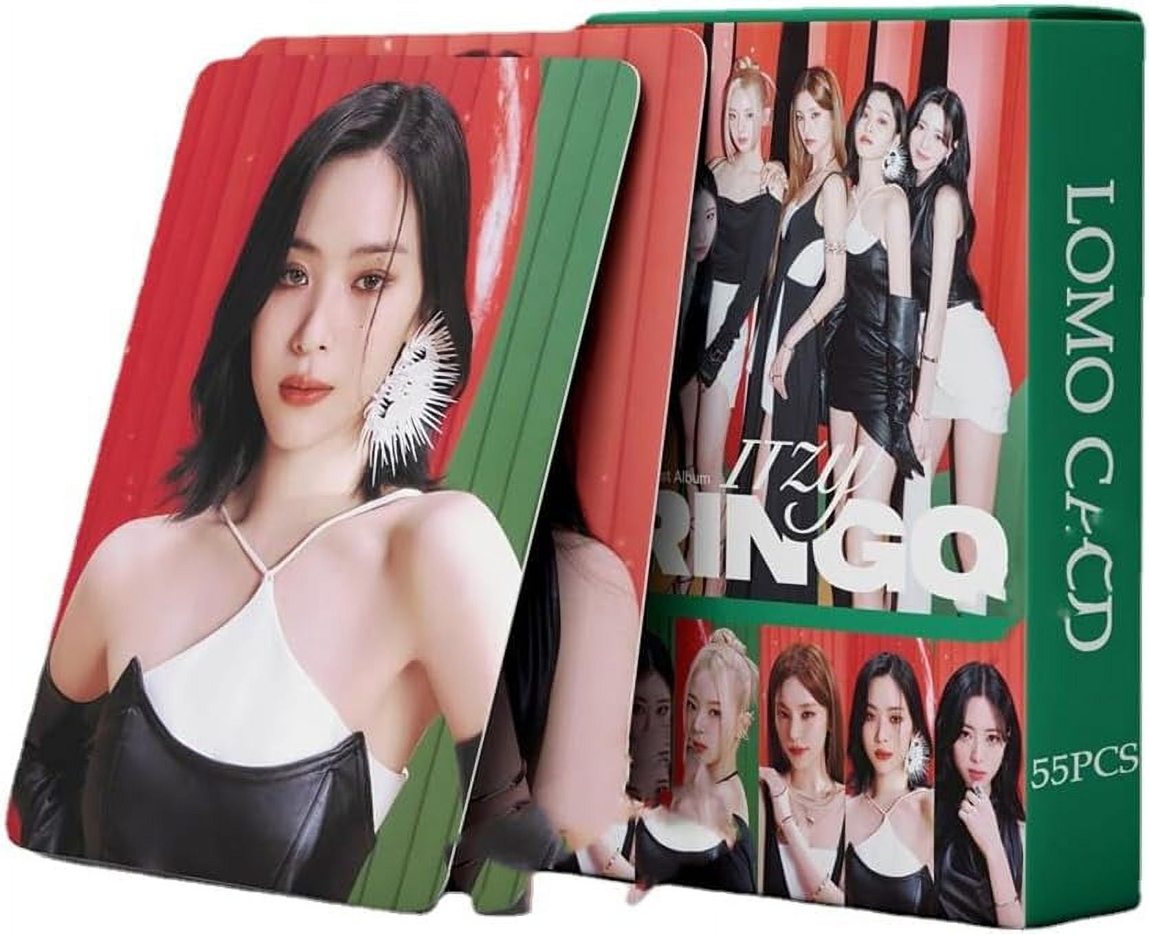 ITZY Ringo Lomo Cards Lia Yuna Photocards ITZY Fans Gift 55Pcs/Set