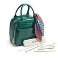 thumbnail image 1 of ITouch 9073FFWB3283 Fit & Fresh Lyon Luxe Lunch Kit with Travel Utensils & Case - Emerald Green, 1 of 7