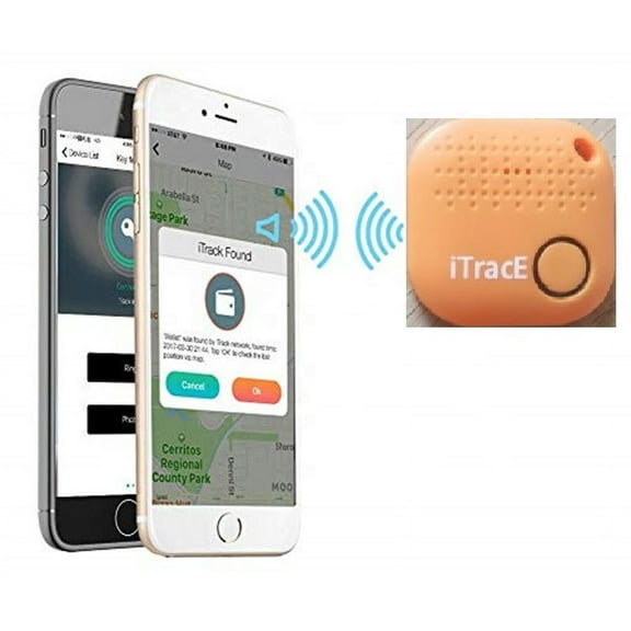 ITracE 2 Smart Tracker Easy Key Finder -Bluetooth item trackers WITH Camera remote