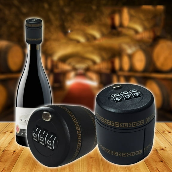 IUAMXWU Bottle Wine Password Bottle Lock Lock Keeping Wine Fresh Combination Electrical Tools
