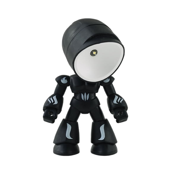 IUAMXWU Creative Robot LED Night Light, Cute Posable Companion Table Lamp with Warm Glow, Battery Operated Cute Robot Desk Lamp for Kids Bedroom, Multiple Styles