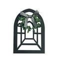 thumbnail image 1 of IUAMXWU Creative Vintage Rural Farmhouse Style Window Frame Ladder Ornament Wooden Frame Design for Warm Retro Wall Decoration Adding Fun and Tiered Tray Decor, 1 of 3
