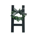 thumbnail image 1 of IUAMXWU Creative Vintage Rural Farmhouse Style Window Frame Ladder Ornament Wooden Frame Design for Warm Retro Wall Decoration Adding Fun and Tiered Tray Decor, 1 of 3