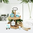 thumbnail image 1 of IUAMXWU Hello Spring Theme Welcome Spring Layered Tray Decoration Cute Small Flower Wooden Decorations for Home Kitchen Dining Room Shelf Tabletop Spring Decor (excluding Tray), 1 of 6