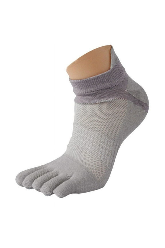 Ankle Toe Socks Athletic Running Five Finger Socks Cotton Low Cut Crew No Show Socks