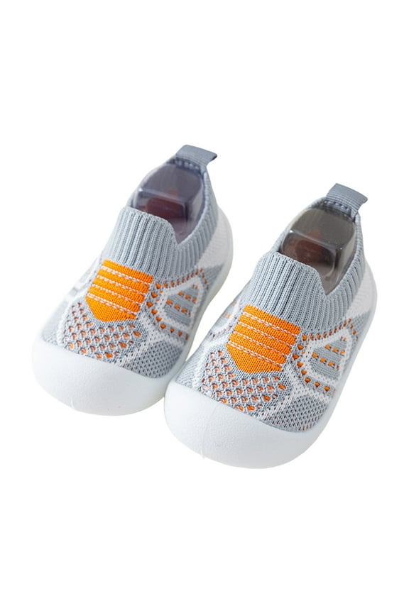 Baby Knit Sock Shoes Toddler Walking Shoes Non-Slip Slippers First Sneakers for Boy Girl