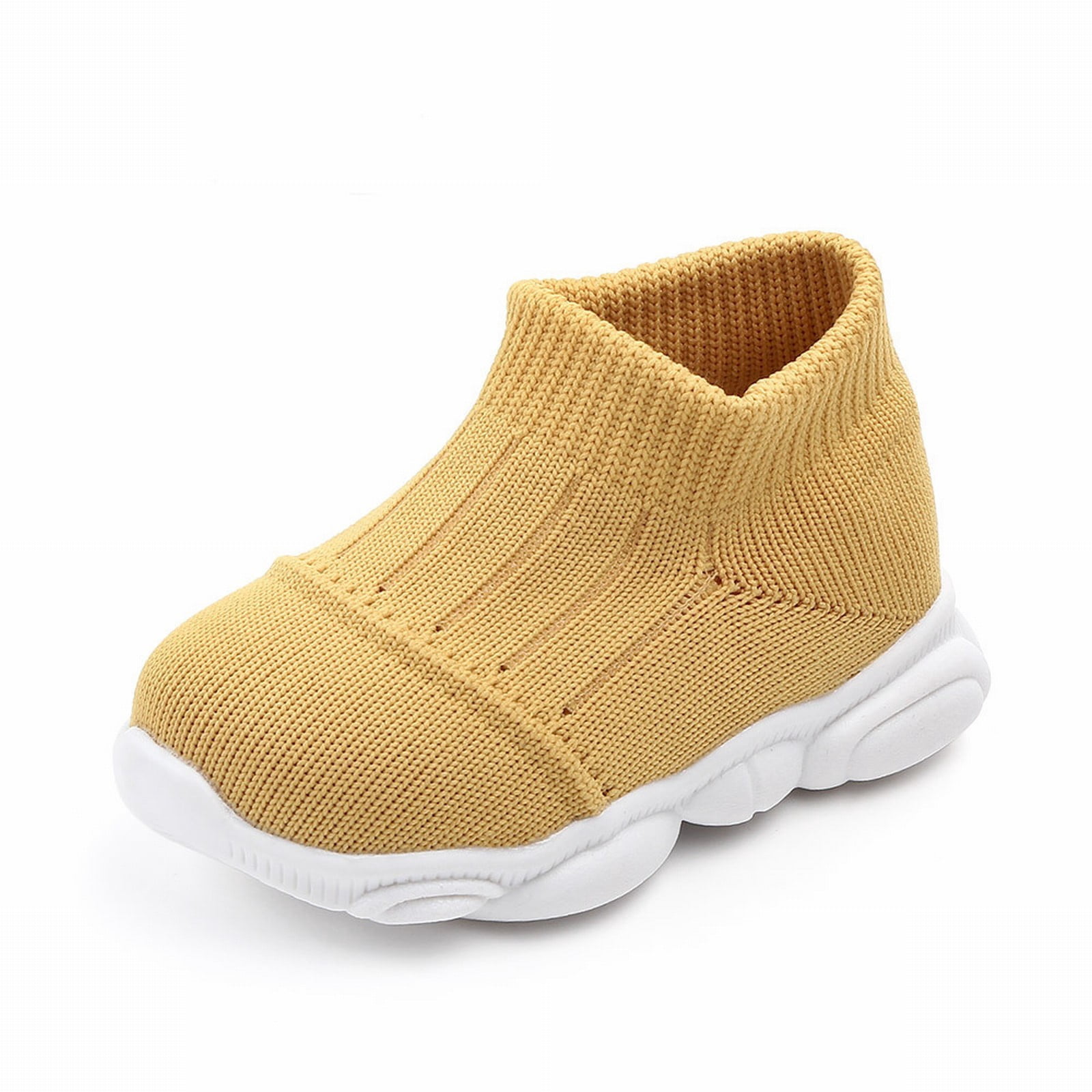 IUJSOY Baby Sock Shoes First Walking Shoes Infant Non-Slip Breathable ...