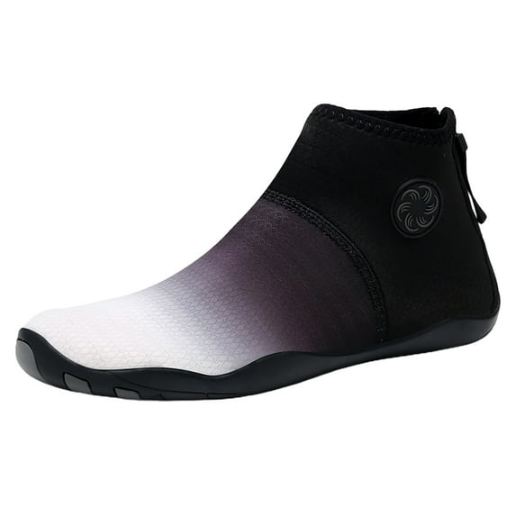 IUJSOY Barefoot Sock Shoes for Women Men Quick Dry Lightweight Water Shoes High Top Sport Shoes