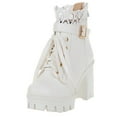 thumbnail image 1 of IUJSOY Boots for Women Platform Heels Lace Ankle Boots Zipper Goth Booties Chunky Heels Pumps, 1 of 4
