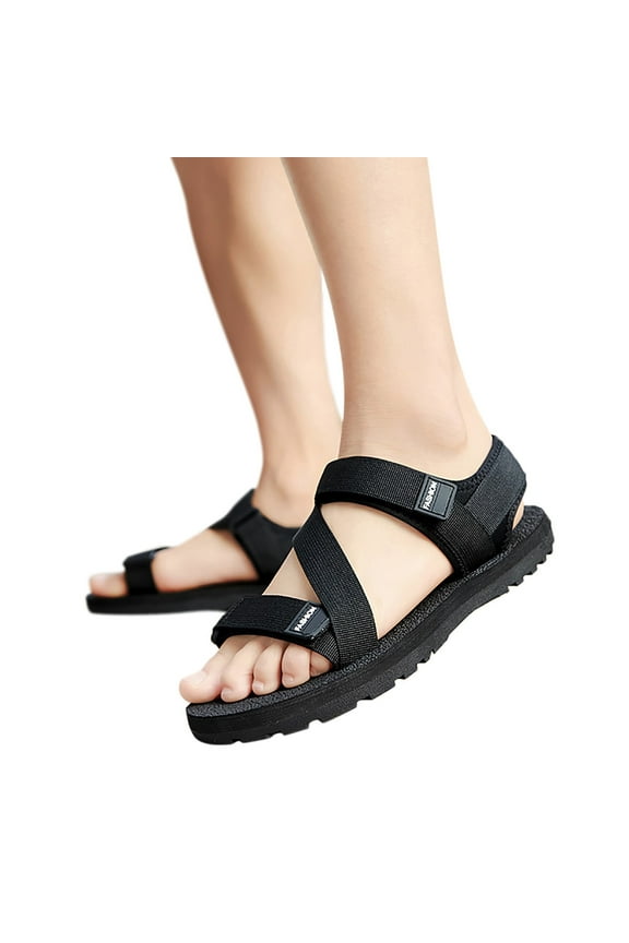 Casual Beach Sandals for Men Open Toe Anti Slip Garden Sandals Outdoor Driving Shoes
