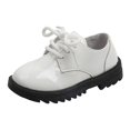 thumbnail image 1 of IUJSOY Children's Boy's Lace up School Uniform Shoes Comfort Soft Sole Oxford Classic Dress Shoes, 1 of 6