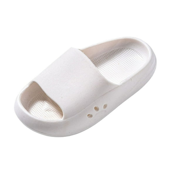 IUJSOY Cloud Slides for Kids Shower Slippers Sandals Boys Girls Pillow Slippers Summer Beach Shoes