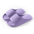 thumbnail image 1 of IUJSOY Cloud Slides for Women Men Soft Cushion Chunky Slippers Non-Slip Quick Dry Shower Shoes, 1 of 5