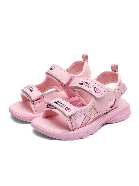 Mostsola Girls Fashion Athletic Sandals Open Toe Soft Sole Lightweight Outdoor Anti-Slip Beach Shoes