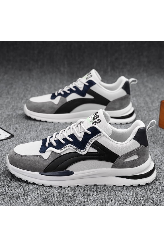 Mostsola Men's Fashion Sneakers Lace up Running Walking Gym Shoes Anti-Slip Comfortable Sandals
