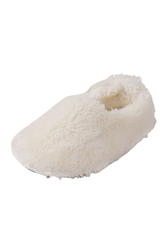 Men's and Women's Cozy Fuzzy Winter Slippers Warm Furry Lined Memory Foam Indoor Closed Back