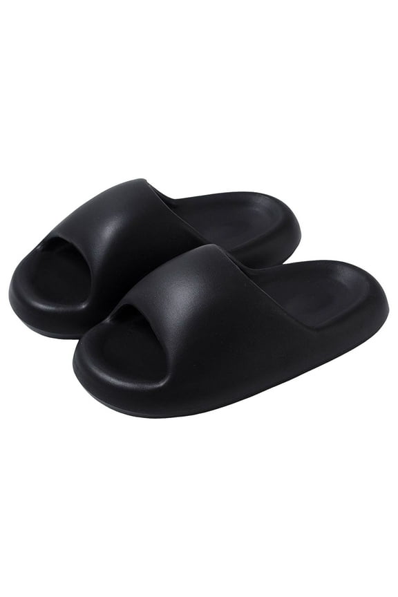 Pillow Slippers for Women Lightweight Spa Slip on Shoes Quick-Drying Shower Shoes Slides