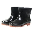 thumbnail image 1 of IUJSOY Rain Boots for Men Waterproof Rubber Boots Mud Boot Anti-Slip Short Ankle Boots, 1 of 8