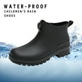 thumbnail image 1 of IUJSOY Short Rain Boots Women Fashion Waterproof Chelsea Boots for Women Outdoor Mud Garden Shoes, 1 of 9