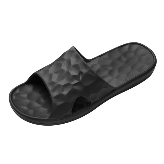 IUJSOY Slides for Women EVA Open Toe Shower Shoes Bathroom Sandals Non Slip House Slippers