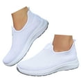 thumbnail image 1 of IUJSOY Sneakers for Women Mesh Walking Shoes Lightweight Loafers Comfortable Anti-Slip Flats, 1 of 5