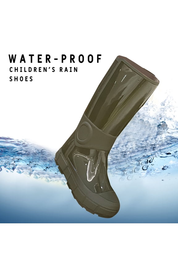Tall Rain Boots Women Fashion Waterproof Rubber Boots for Women Platform Outdoor Garden Shoes