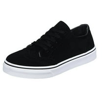 IUJSOY Tennis Shoes for Women Low Top Lace up Casual Sneakers Retro Travel Walking Shoes Flats