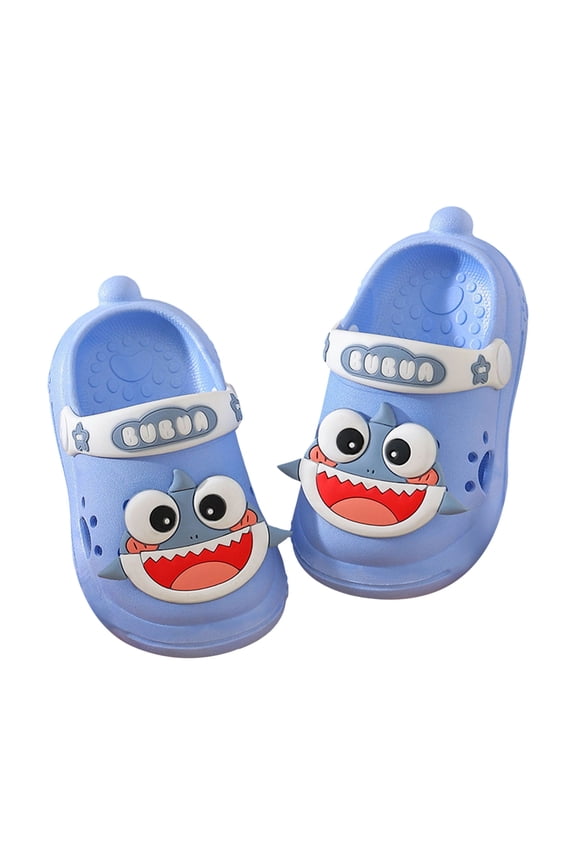 Toddler Shoes Little Kid Clogs Slide Sandals 0-5 Kids Boys Girls Cartoon Slides Beach Slipper