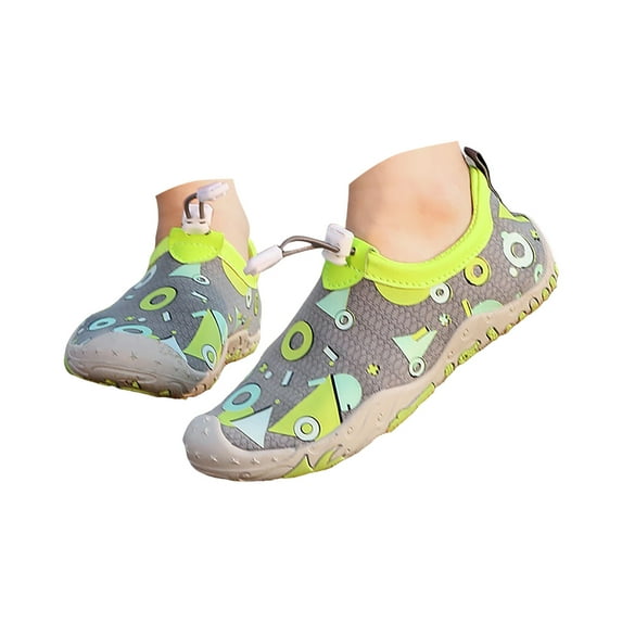 IUJSOY Toddler Water Shoes for Kids Lightweight Athletic Outdoor Quick Dry Barefoot Sports Shoes
