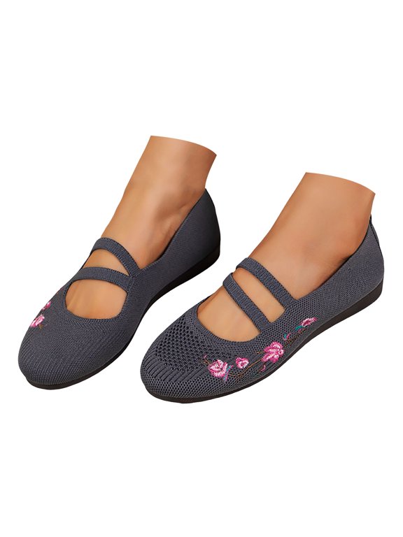 Mostsola Walking Shoes Women Closed Toe Gladiator Sandals Zipper Hollow out Platform Wedges Heels