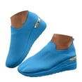 thumbnail image 1 of IUJSOY Walking Shoes Women Slip on Sneakers Lightweight Sock Shoes Non-Slip Casua Tennis Shoes, 1 of 8