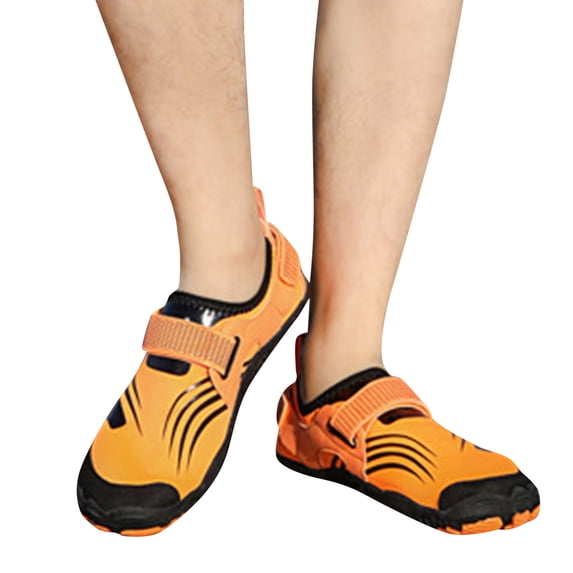 IUJSOY Water Shoes Men Aqua Socks Waterproof Slip on Beach Shoes Anti-Slip Outdoor Sports Shoes
