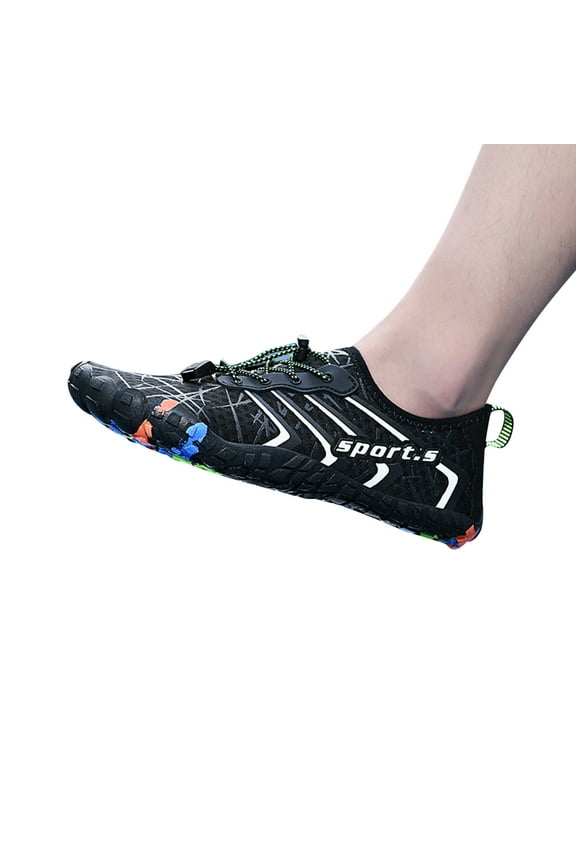 Water Shoes Men Barefoot Quick-Dry Aqua Sock Outdoor Athletic Sport Shoes for Surfing
