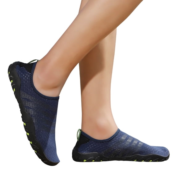 IUJSOY Water Shoes for Women Men Quick-Dry Aqua Socks Barefoot Slip on Swim Sport Surf Yoga Sneakers
