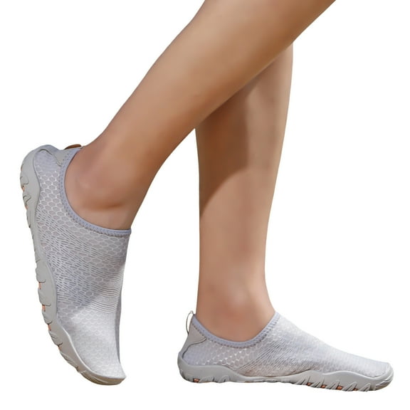 IUJSOY Water Shoes for Women Men Quick-Dry Aqua Socks Barefoot Slip on Swim Sport Surf Yoga Sneakers